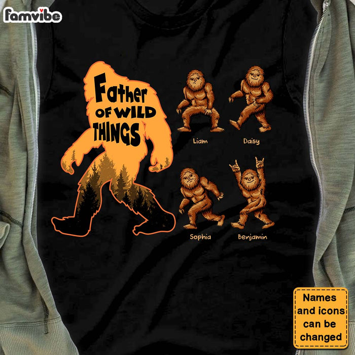 Personalized Father Of Wild Things Shirt - Hoodie - Sweatshirt 25799 1