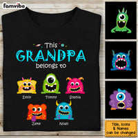 Personalized This Grandpa Belongs To Shirt - Hoodie - Sweatshirt 25809 thumb 1