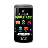Personalized Gift for Dad I Created Monsters 4 in 1 Can Cooler 25810 thumb 1