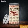 Personalized Gift For Baseball Dad Dad's Home Runs 4 in 1 Can Cooler 25816 1