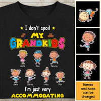 Personalized Gift for Grandpa Spoil Grandkids Shirt - Hoodie - Sweatshirt 25817 thumb 1