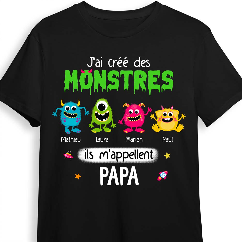 Cadeau pour Papa De Monstre Shirt Hoodie Sweatshirt 25413 25818 Primary Mockup