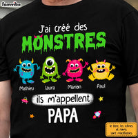 Personalized Cadeau pour Papa De Monstre Shirt - Hoodie - Sweatshirt 25413 25818 thumb 1