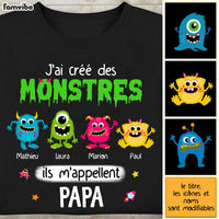 Personalized Cadeau pour Papa De Monstre Shirt - Hoodie - Sweatshirt 25413 25818 thumb 1