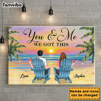 Personalized Gift for Couple We Got This Canvas 25821 thumb 1
