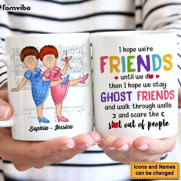 Personalized Gift For Friends Hope We Are Friends Mug 25827 1