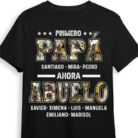 Personalized Primero  Papá  Ahora  Abuelo Shirt - Hoodie - Sweatshirt 25532 25832 thumb 1