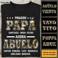 Personalized Primero  Papá  Ahora  Abuelo Shirt - Hoodie - Sweatshirt 25532 25832 thumb 1