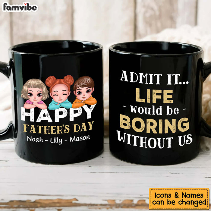 Personalized Gift For Dadasaurus Mug 25343 - Famvibe