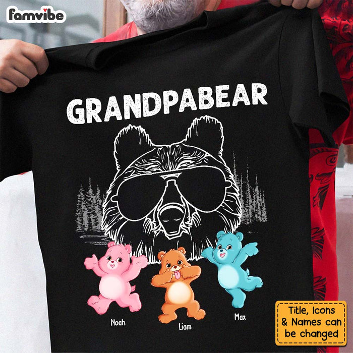 Personalized Grandpa Bear Shirt - Hoodie - Sweatshirt  25836 1
