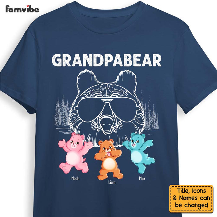 Personalized Grandpa Bear Shirt - Hoodie - Sweatshirt  25836 1