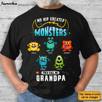 Personalized Gift For Grandpa Of Little Monsters Shirt - Hoodie - Sweatshirt 25838 thumb 1