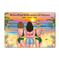 Personalized Gift For Friends Tans Fade But Memories Stay Forever Canvas 25840 thumb 1