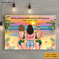 Personalized Gift For Friends Tans Fade But Memories Stay Forever Canvas 25840 thumb 1