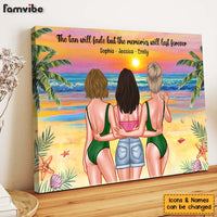 Personalized Gift For Friends Tans Fade But Memories Stay Forever Canvas 25840 thumb 1