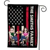 Personalized Gift For Family Couple Flag 25841 thumb 1