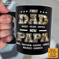 Personalized Gift For Grandpa First Dad Now Papa Mug 25532 25842 thumb 1