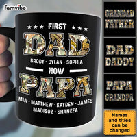 Personalized Gift For Grandpa First Dad Now Papa Mug 25532 25842 thumb 1