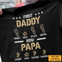 Personalized Gift For Grandpa First Dad Now Papa Shirt - Hoodie - Sweatshirt 25843 thumb 1