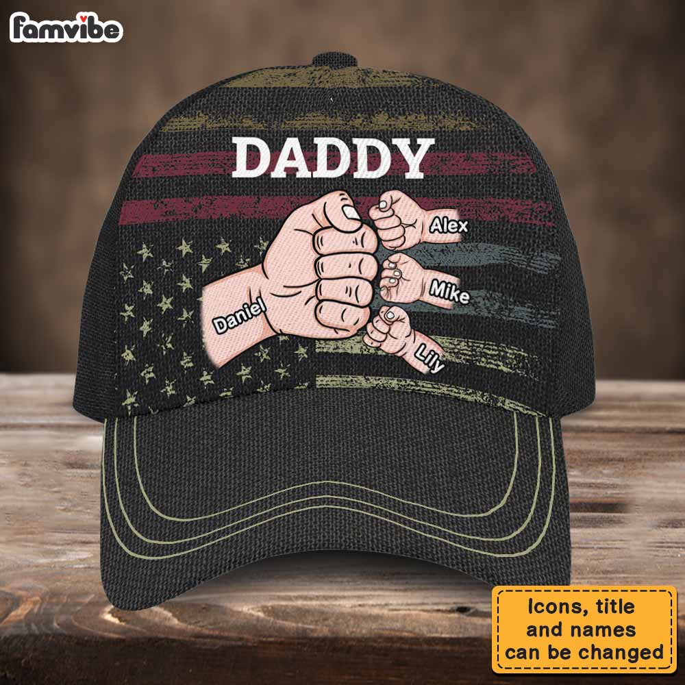 Personalized Gift for Dad Baby Pump Cap 25844 Primary Mockup