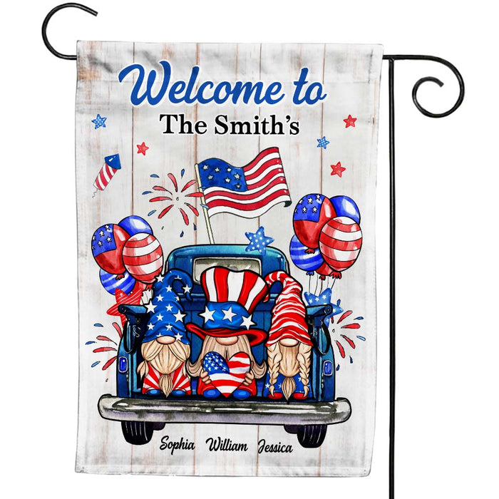 Personalized Gift For Family Welcome To Flag 25854 1