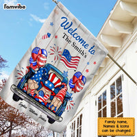 Personalized Gift For Family Welcome To Flag 25854 thumb 1