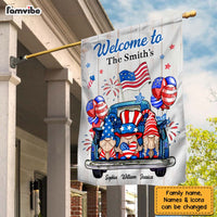 Personalized Gift For Family Welcome To Flag 25854 thumb 1