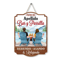 Personalized Gift For Family Patio Spanish Wood Sign 25855 thumb 1