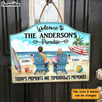 Personalized Today's Moments Are Tomorrow's Memories Wood Sign 25860 thumb 1