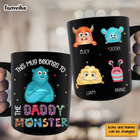 Personalized Gift For Dad This Belongs To Daddy Monster Mug 25862 thumb 1