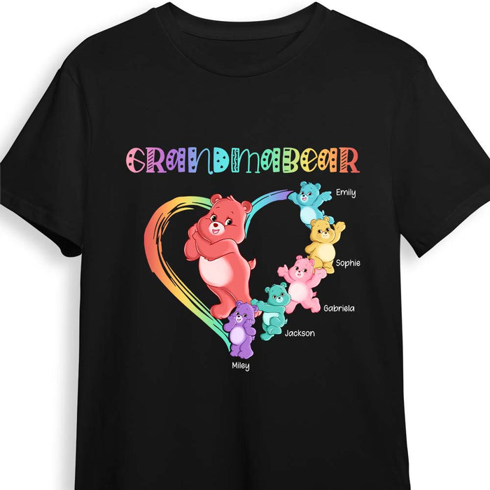 Personalized Grandma Bear Shirt Hoodie Sweatshirt 25866 Famvibe