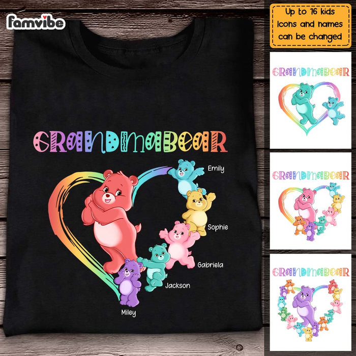 Personalized Grandma Bear Shirt - Hoodie - Sweatshirt 25866 1