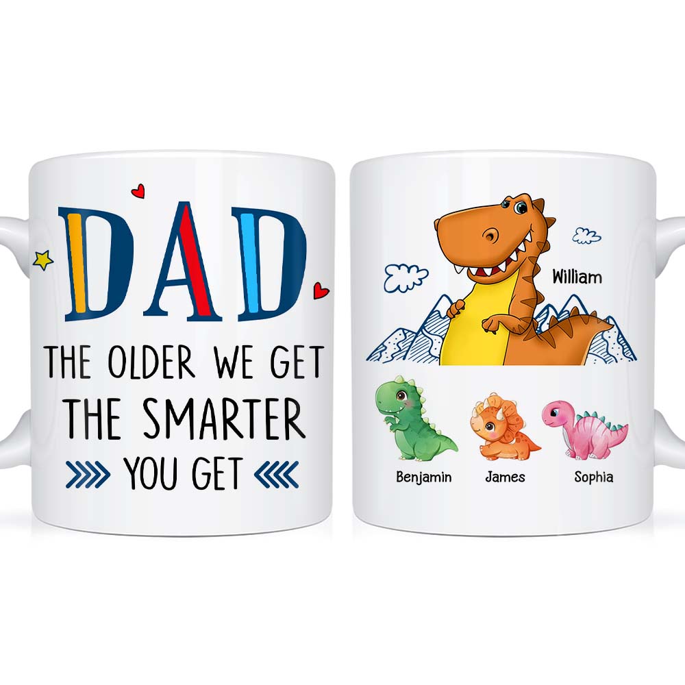 Daddysaurus Coffee Mug for Father's Day | Passionify