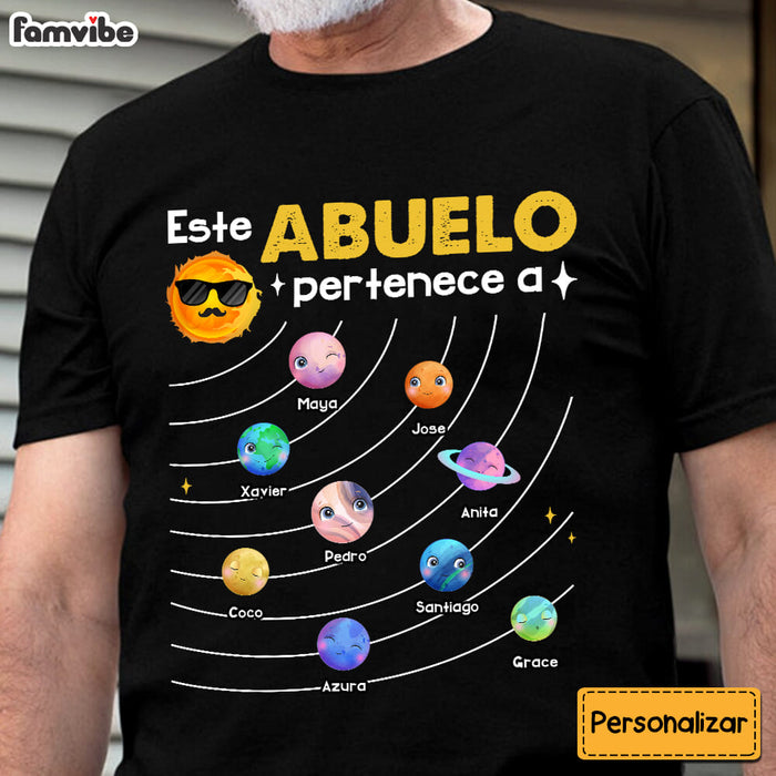 Personalized Planet  Abuelo Spanish Grandpa Belongs Shirt - Hoodie - Sweatshirt 25871 1