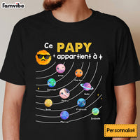 Personalized Gift For Dad Grandpa Papy French Belongs Shirt - Hoodie - Sweatshirt 25872 thumb 1