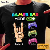 Personalized Dad Game mode Shirt - Hoodie - Sweatshirt 25875 thumb 1