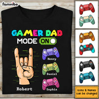 Personalized Dad Game mode Shirt - Hoodie - Sweatshirt 25875 thumb 1