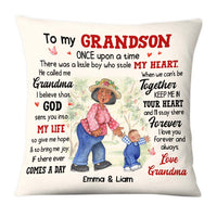 Personalized Gift for Grandson To My Grandson Little Boy Pillow 25876 thumb 1