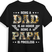 Personalized Being A  Papa  Is Priceless Shirt - Hoodie - Sweatshirt 25877 thumb 1