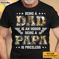 Personalized Being A  Papa  Is Priceless Shirt - Hoodie - Sweatshirt 25877 thumb 1