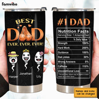 Personalized  Gifts for Dad #1 Dad Steel Tumbler 25878 thumb 1