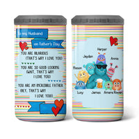Personalized Gift for Husband On Father's Day 4 in 1 Can Cooler 25880 thumb 1