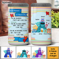 Personalized Gift for Husband On Father's Day 4 in 1 Can Cooler 25880 thumb 1