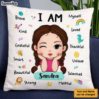 Personalized Affirmation Gift I Am Kind I Am Smart Pillow 25882 thumb 1