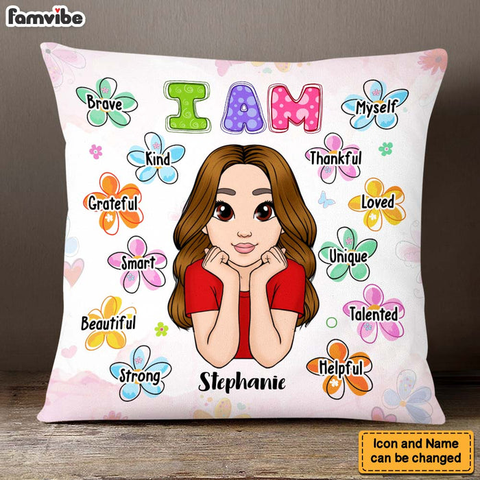 Personalized Affirmation Gift I Am Kind I Am Smart Pillow 25885 1