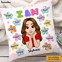 Personalized Affirmation Gift I Am Kind I Am Smart Pillow 25885 thumb 1
