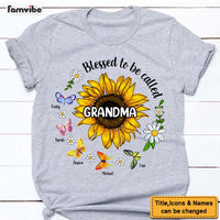 Personalized Gift for Blessed Grandma Butterfly Shirt - Hoodie - Sweatshirt 25887 thumb 1