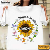 Personalized Gift for Blessed Grandma Butterfly Shirt - Hoodie - Sweatshirt 25887 thumb 1