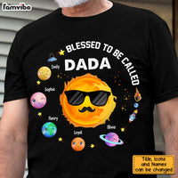 Personalized Gift for Blessed Dad Planets Shirt - Hoodie - Sweatshirt 25889 thumb 1
