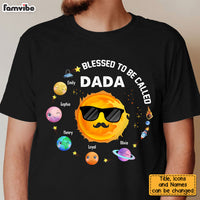 Personalized Gift for Blessed Dad Planets Shirt - Hoodie - Sweatshirt 25889 thumb 1